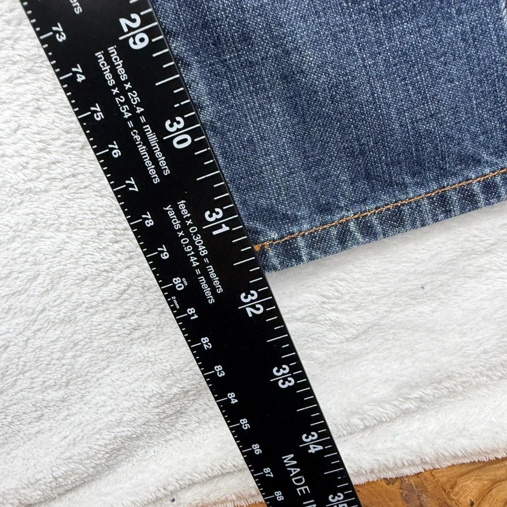 7 For All Mankind Jeans Mens 30 Blue Bootcut Denim Made in USA Rodeo